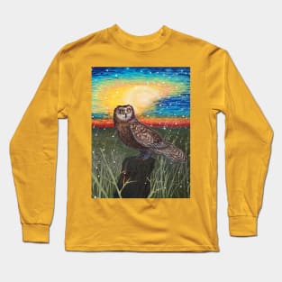 Snow Owl Long Sleeve T-Shirt